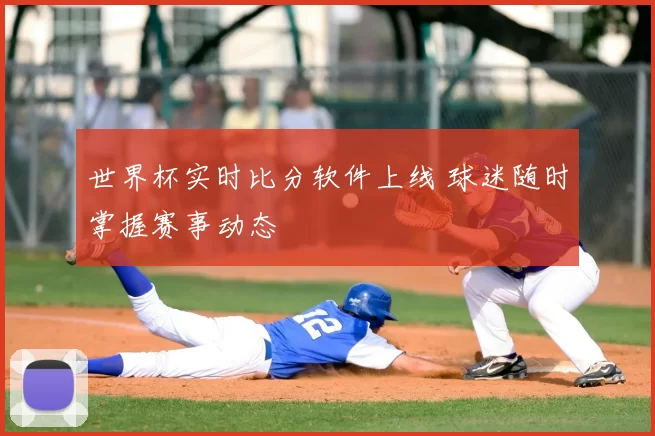 世界杯实时比分软件上线 球迷随时掌握赛事动态
