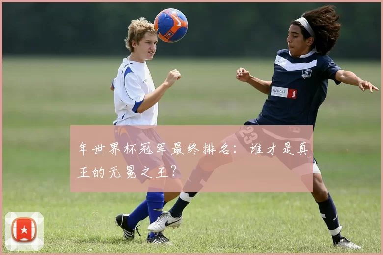 年世界杯冠军最终排名：谁才是真正的无冕之王？