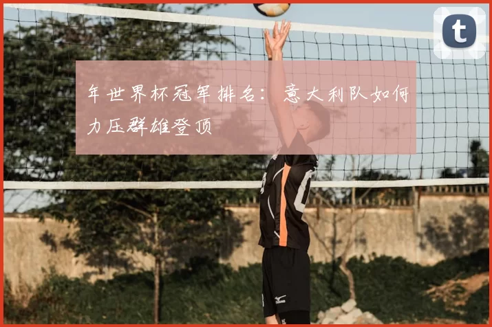年世界杯冠军排名:意大利队如何力压群雄登顶